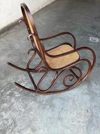 Poland - Chaise à bascule - Bois, paille de Vienne - Berceau