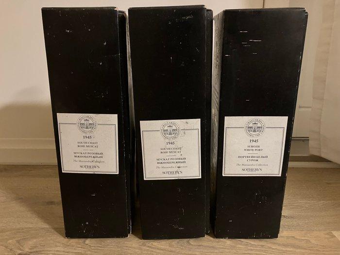 1945 Massandra Collection - Massandra, Krim-schiereiland - 3, Collections, Vins