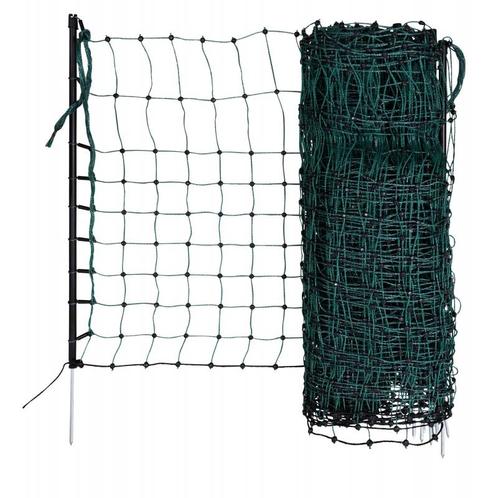 Reservepaal 65 cm dubbele pen voor konijnengaas zwart -, Dieren en Toebehoren, Stalling en Weidegang