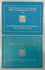 Vatican. 2 Euro 2019 Città del Vaticano + Cappella, Postzegels en Munten