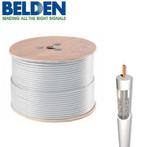 Belden Coaxkabel H125 PVC kleur wit, Ophalen of Verzenden