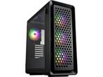 FSP CUT593A - Ultra Tower - 4x 2.5 en 3x 3.5 bays - Zwart, Verzenden, Zo goed als nieuw