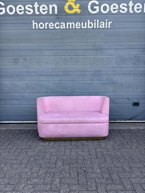 Gebruikte Horecabank (150cm) - B227- Vintage/Café, Huis en Inrichting, Zetels | Zetels, Ophalen