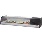 Sushivitrine | RVS/Zwart | -1°C/+4°C | Statisch | LED, Zakelijke goederen, Horeca | Keukenapparatuur, Verzenden, Nieuw in verpakking