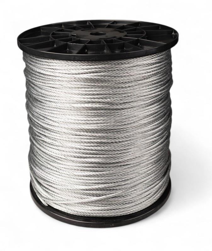 Staalkabel 5 mm 400 meter op katrol, Tuin en Terras, Overige Tuin en Terras, Verzenden