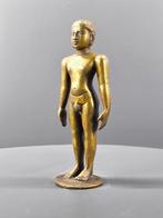 Zuid-India Indisch bronzen beeld van een staande Jain