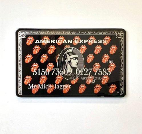 Van Apple - Mr. Mick Jagger Amex, Antiek en Kunst, Kunst | Schilderijen | Modern