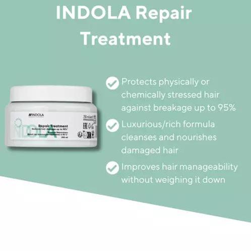 Indola Repair Treatment (Haarkuur), Handtassen en Accessoires, Uiterlijk | Haarverzorging, Nieuw, Verzenden