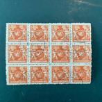 Liechtenstein 1921 - 3 Rp wapenschild in blok van twaalf met, Timbres & Monnaies, Timbres | Europe | Autriche