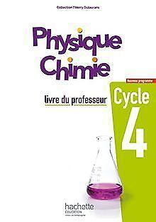 Physique-Chimie cycle 4 / 5e, 4e, 3e - Livre du pro...  Book, Livres, Livres Autre, Envoi