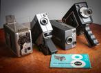 4 Caméras 8 mm et super 8  KODAK Brownie 8 mm avec une, Verzamelen, Foto-apparatuur en Filmapparatuur