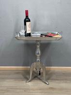 Bijzettafel - Aluminium - Unieke bijzettafel, Antiek en Kunst