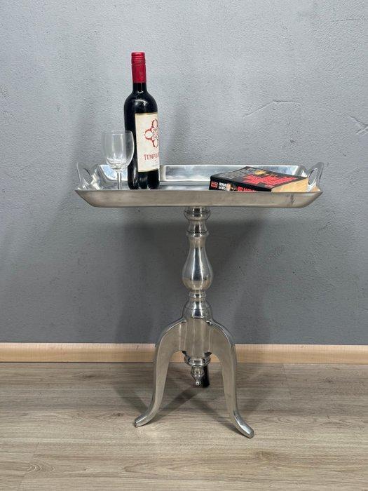 Bijzettafel - Aluminium - Unieke bijzettafel, Antiek en Kunst, Curiosa en Brocante