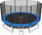 Trampoline - 435 cm - met net & ladder - tot 180 kg, Kinderen en Baby's, Speelgoed | Buiten | Trampolines, Ophalen of Verzenden