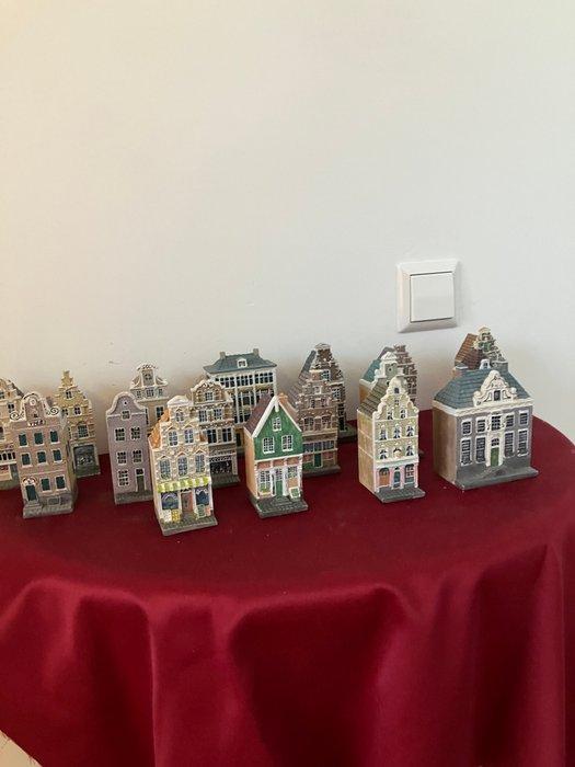 Blokker - Kerstdecoratie blokker huisjes (17) - Aardewerk, Diversen, Kerst