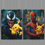 ANDSAL - Pikachu & Venom - Spider-Man - Color Fight Style -, Nieuw