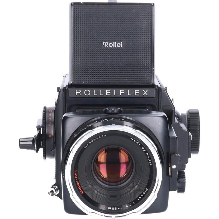 Tweedehands Rolleiflex SL66e met HFT 80mm f/2.8 CM2556, Audio, Tv en Foto, Overige Audio, Tv en Foto, Gebruikt, Ophalen of Verzenden