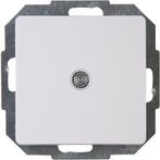 KOPP wisselschakelaar met LED-indicatielampje - wit, Verzenden, Nieuw