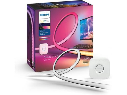 Philips Hue starterkit - Play gradient lightstrip PC monitor, Huis en Inrichting, Woonaccessoires | Overige, Zo goed als nieuw