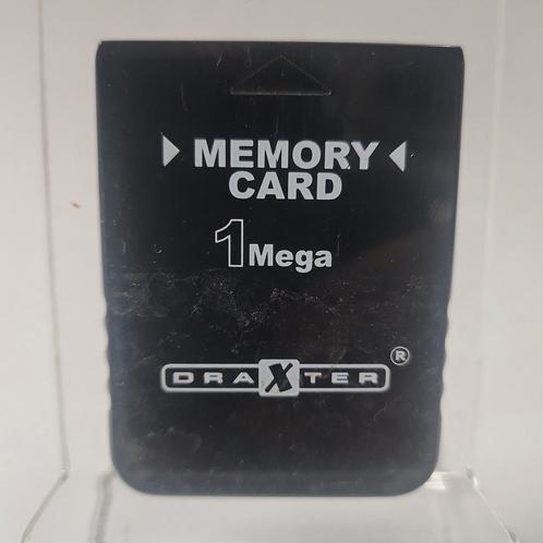 Draxter Memorycard 1 Mega Playstation 1, Games en Spelcomputers, Spelcomputers | Sony Consoles | Accessoires, Zo goed als nieuw