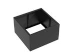 Aluminium plantenbak 100x100x60cm - Zonder bodem, Tuin en Terras, 100 cm of meer, Vierkant, Nieuw, Metaal