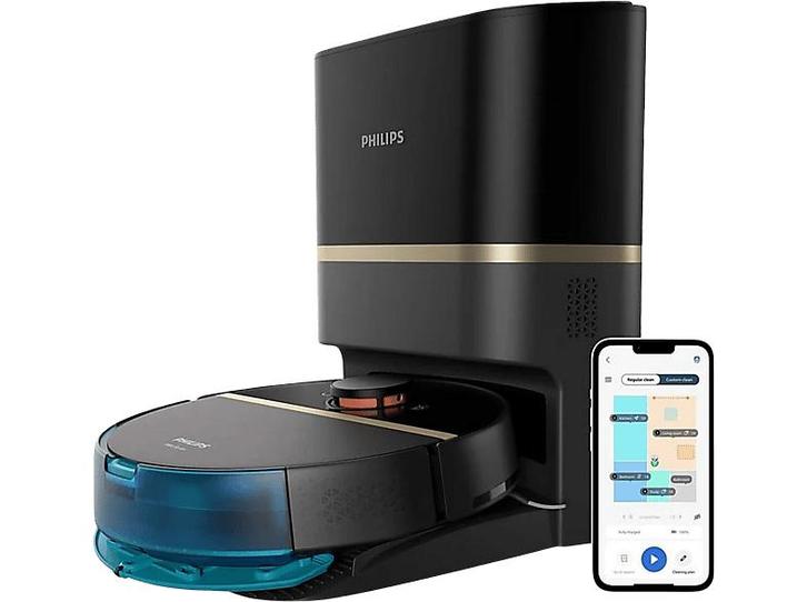 Philips -  Robotstofzuiger Homerun Serie 7000 Aqua  - Zwart, Electroménager, Aspirateurs, Envoi