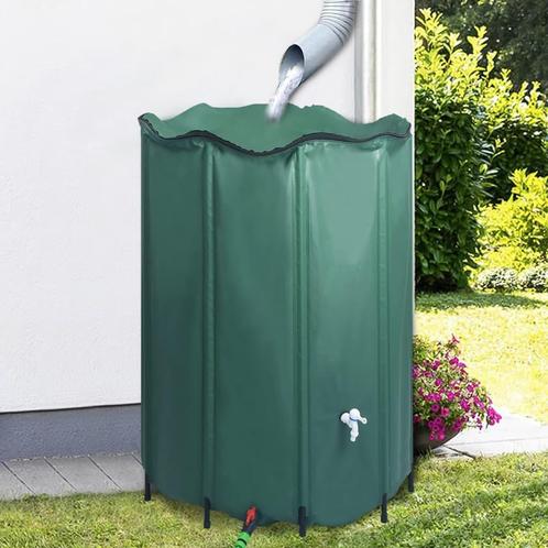vidaXL Regenton inklapbaar met tap 1250 L, Tuin en Terras, Overige Tuin en Terras, Nieuw, Verzenden