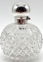 No reserve-Zeer Grote 19e eeuwse geslepen parfumfles met