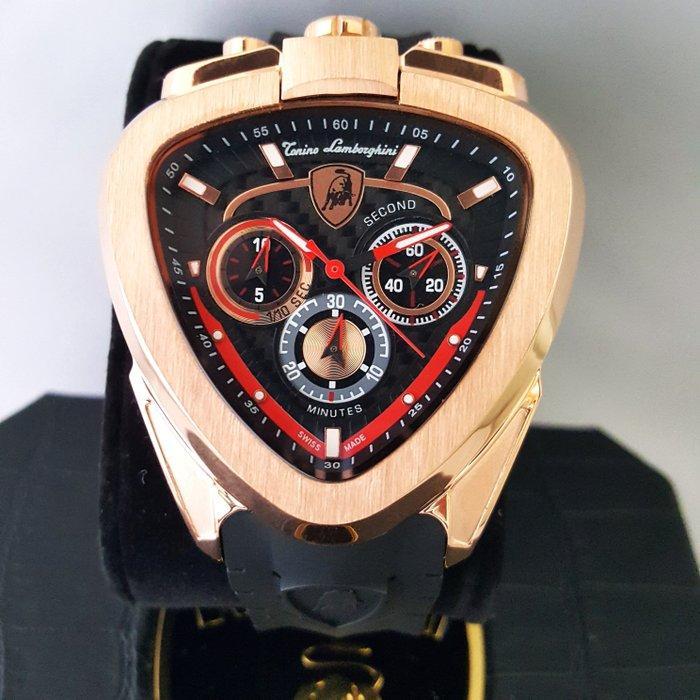 Lamborghini - Swiss Made - Rare - Mechanical Sweeping -, Handtassen en Accessoires, Horloges | Heren