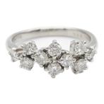 Ring Platina - Diamant, Handtassen en Accessoires, Nieuw
