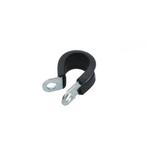 Leidingclips 19 mm - 10 stuks - P clip met rubber voering, Verzenden