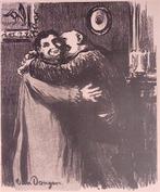 Kus - Litho Kees van Dongen (lijst optie, lithos) (lithos), Antiek en Kunst, Verzenden
