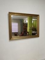 Spiegel - Hout - Gouden spiegel 115x93, Antiek en Kunst