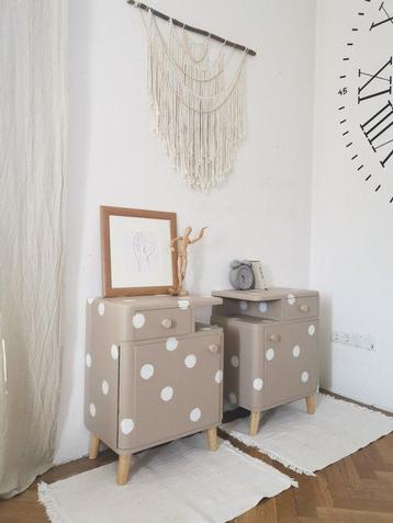 Table de chevet - Bois - Deux tables de nuit