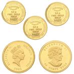 Canada, Îles Salomon, Valcambi. 2004/2005 - Gouden Munten, Postzegels en Munten, Munten | Europa | Niet-Euromunten