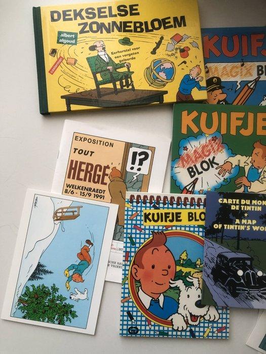 Kuifje - Diverse items (spelletjes boek, magic boek, sticker, Boeken, Stripverhalen