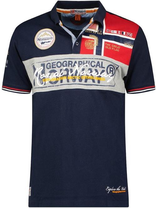 Geographical Norway Heren Polo Kidney Blauw, Vêtements | Hommes, T-shirts, Envoi