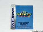 Gameboy Advance / GBA - Super Mario World - Super Mario Adva, Verzenden
