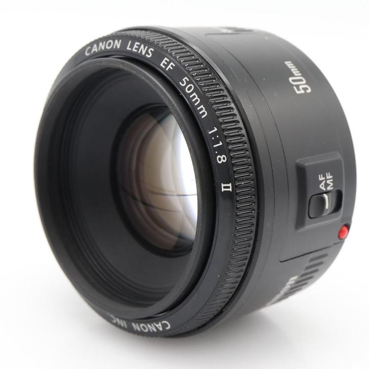 Canon EF 50mm f/1.8 II | Tweedehands, Audio, Tv en Foto, Foto | Lenzen en Objectieven, Zo goed als nieuw, Verzenden