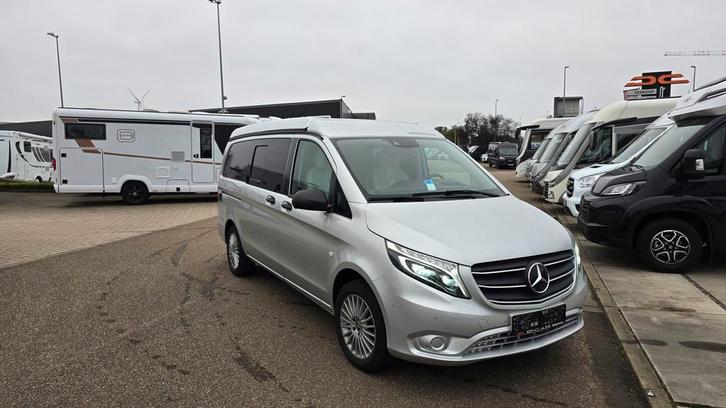 Mercedes Westfalia Jules Verne automaat met pop-updak 66363, Caravans en Kamperen, Mobilhomes, Cassettetoilet, Automaat, Diesel
