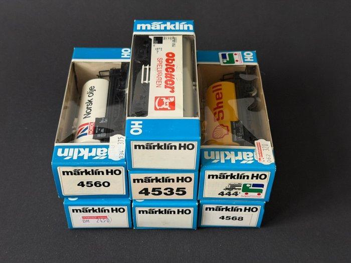 Märklin H0 - Modeltrein goederenwagon (7) - 7x, Hobby en Vrije tijd, Modeltreinen | H0