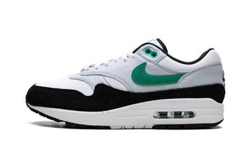 Nike Air Max 1 White Black Stadium Green - Maat 44.5 EU, Ophalen of Verzenden