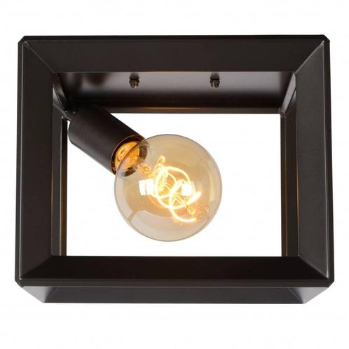 Lucide THOR - Plafonnière - 1xE27 - Grijs ijzer -, Maison & Meubles, Lampes | Lampes en vrac, Envoi