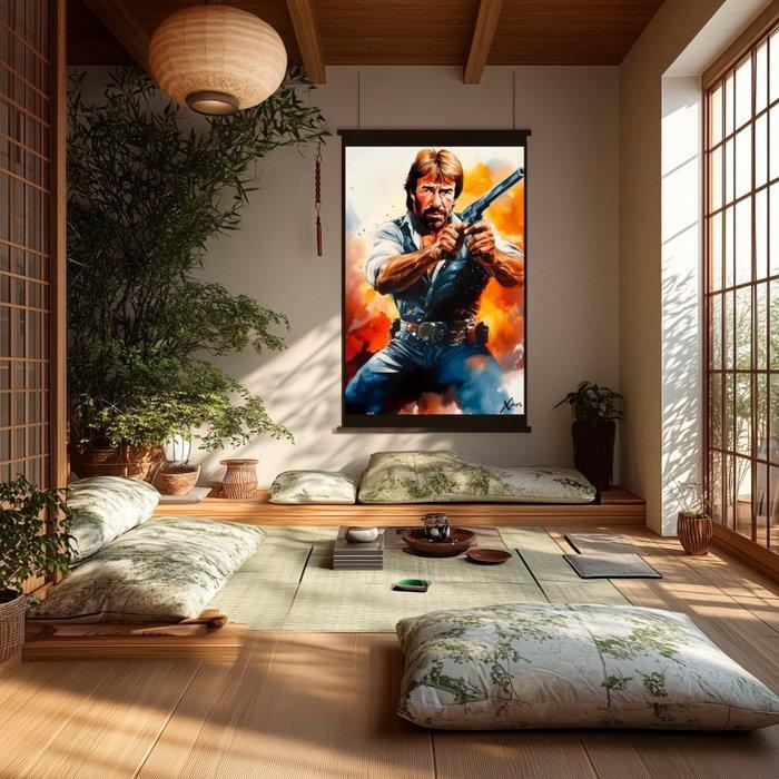 X-Art - Chuck in action, Antiquités & Art, Art | Objets design