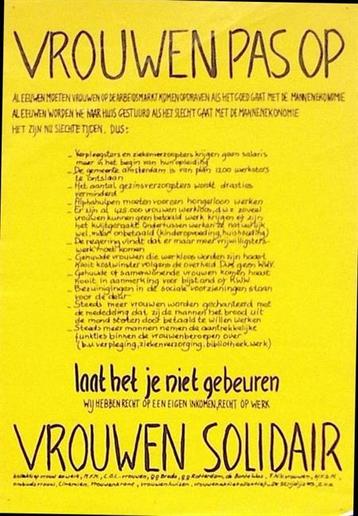 Recht op eigen inkomen en werk - geel (lijst optie, Posters) beschikbaar voor biedingen