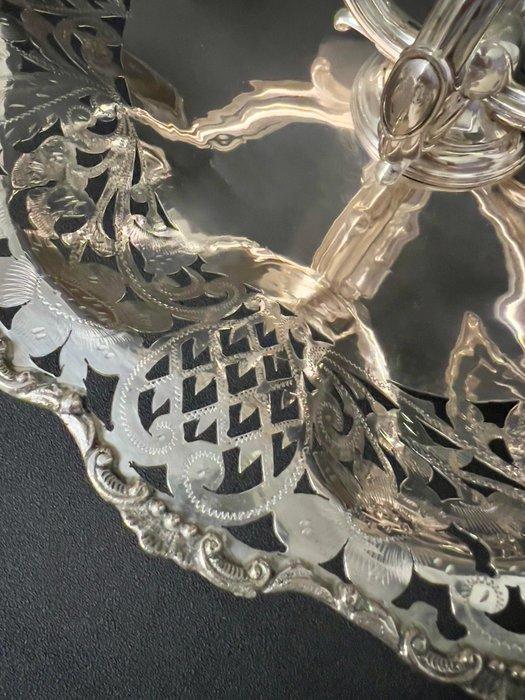 Tafelmiddenstuk - Zilver, Verzilverd, Porselein, Antiek en Kunst, Antiek | Overige Antiek