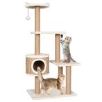 vidaXL Arbre Ã  chat avec griffoirs 123 cm Herbiers, Verzenden