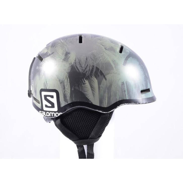 49 50 51 52 53 skihelm/snowboardhelm SALOMON GROM JR, CAMO,, Sport en Fitness, Skiën en Langlaufen, Verzenden