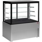 Panoramische uitstaltoonbank, neutraal, 4 niveaus, zonder re, Verzenden, Nieuw in verpakking, Koelen en Vriezen