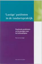 Lastige patienten in de tandartspraktijk 9789031342532, Verzenden, Gelezen, A. de Jongh